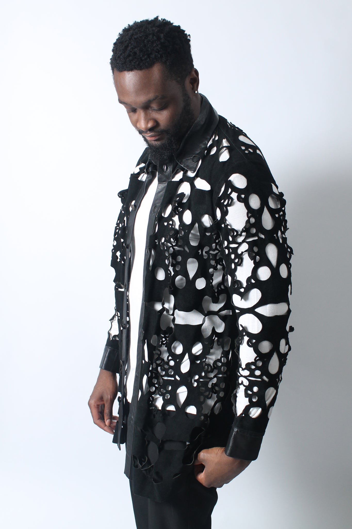 Laser Cut Jacket Vanessa Ofori Laser Cut Jacket Vanessa Ofori